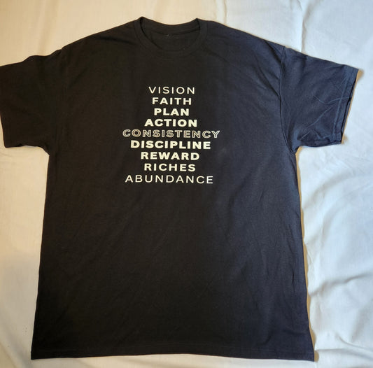 vision faith action shirt